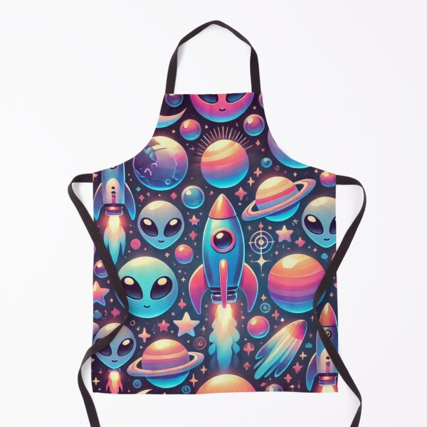 Item preview, space themed pattern designed and sold by TEEJAMBOREE.