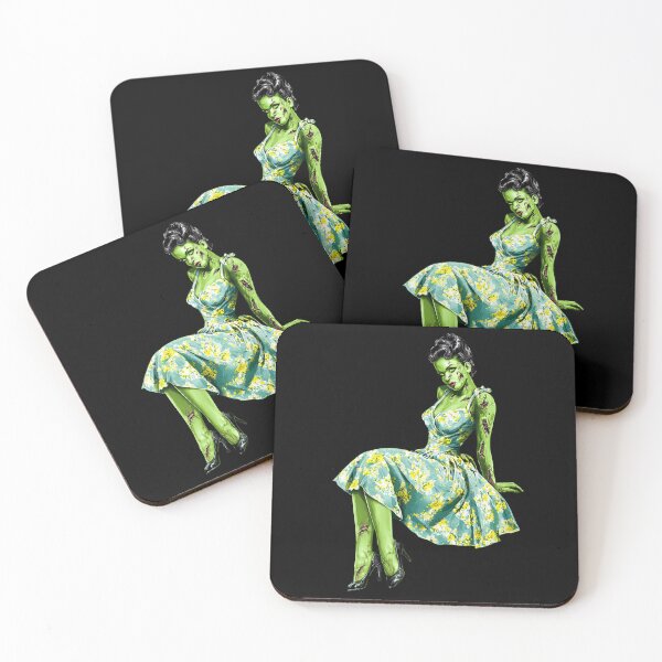 Item preview, Halloween Zombie Pin Up Girl  designed and sold by MoodStew.