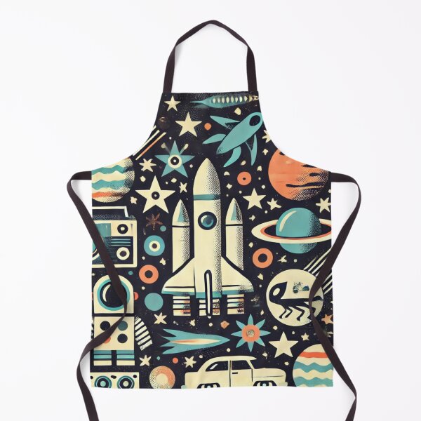 Item preview, space themed pattern designed and sold by TEEJAMBOREE.