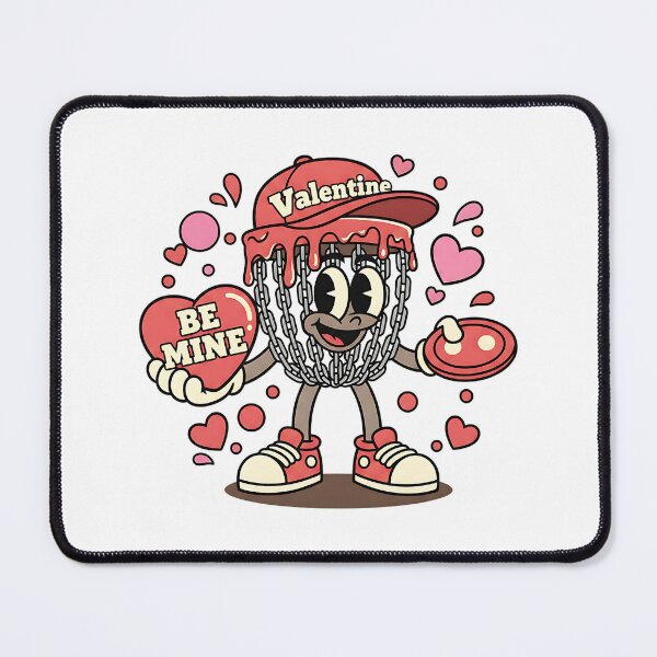 Item preview, disc golf hearts player funny love drip art designed and sold by ArtDesignTp.