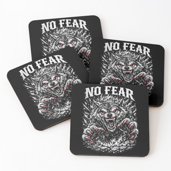 Item preview, No Fear - Savage Wolf designed and sold by SidTastic .