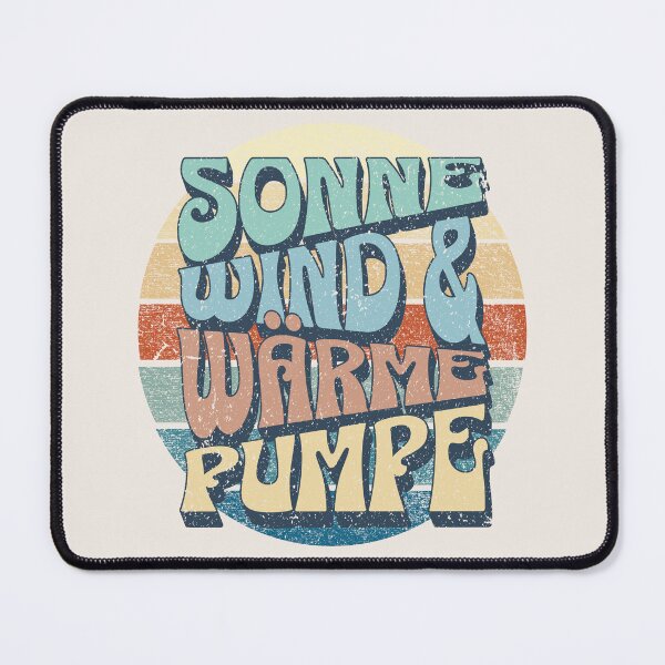Item preview, Heat pump solar wind | Energy transition vintage statement designed and sold by VariousGoodies.