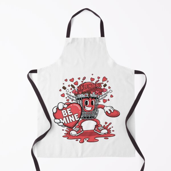 Item preview, cute disc golf player hearts valentine graphic designed and sold by ArtDesignTp.