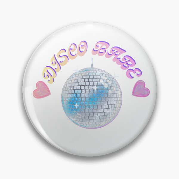 Item preview, Pastel Aesthetic Disco Babe -  disco ball Y2K Style Graphic designed and sold by Hidden Relic Muse.