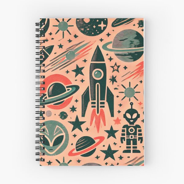 Item preview, space themed pattern designed and sold by TEEJAMBOREE.