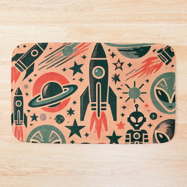 Item preview, space themed pattern designed and sold by TEEJAMBOREE.