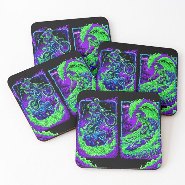 Item preview, Hand-drawn undead action illustrations. designed and sold by TOCOCLAWS.