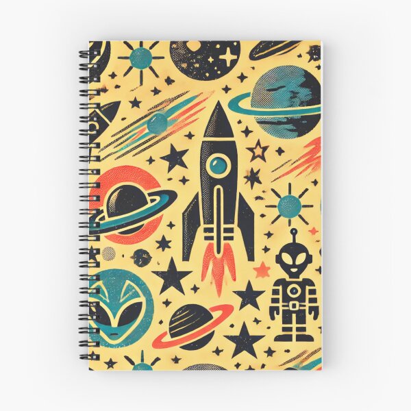 Item preview, space themed pattern designed and sold by TEEJAMBOREE.