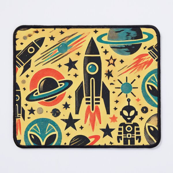Item preview, space themed pattern designed and sold by TEEJAMBOREE.