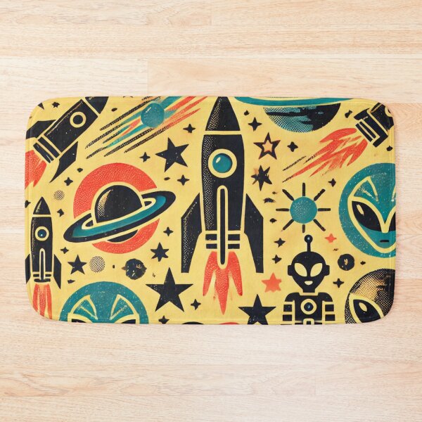 Item preview, space themed pattern designed and sold by TEEJAMBOREE.