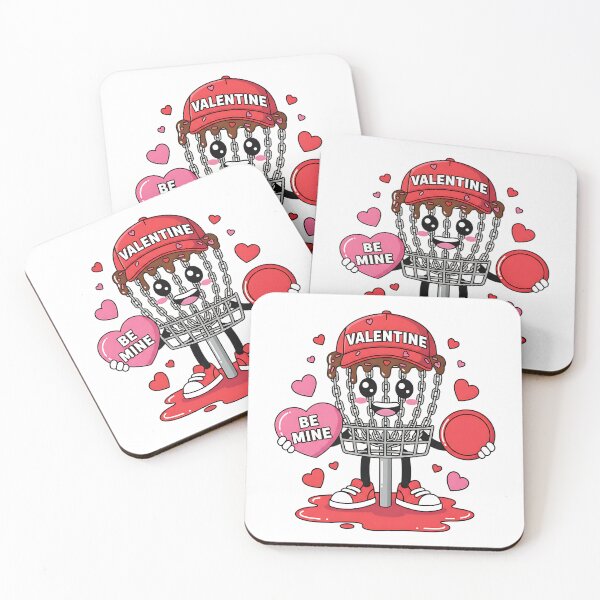 Item preview, romantic disc golf player heart drip humor designed and sold by ArtDesignTp.