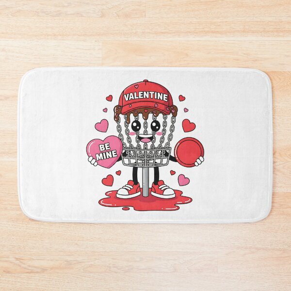 Item preview, romantic disc golf player heart drip humor designed and sold by ArtDesignTp.