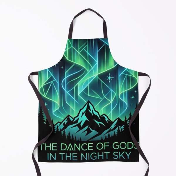 Item preview, The Dance of Gods Aurora Borealis Night Sky designed and sold by MIArt Studio.