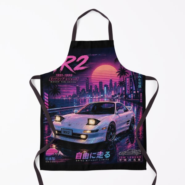 Item preview, Toyota MR2 SW20 Vaporwave 1991-1999 | Retro JDM Japanese Car v10 designed and sold by storelibertys.