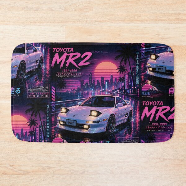 Item preview, Toyota MR2 SW20 Vaporwave 1991-1999 | Retro JDM Japanese Car v10 designed and sold by storelibertys.