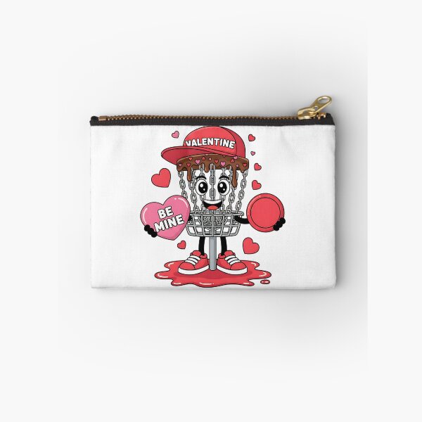 Item preview, dripped hearts disc golf valentine player art designed and sold by ArtDesignTp.