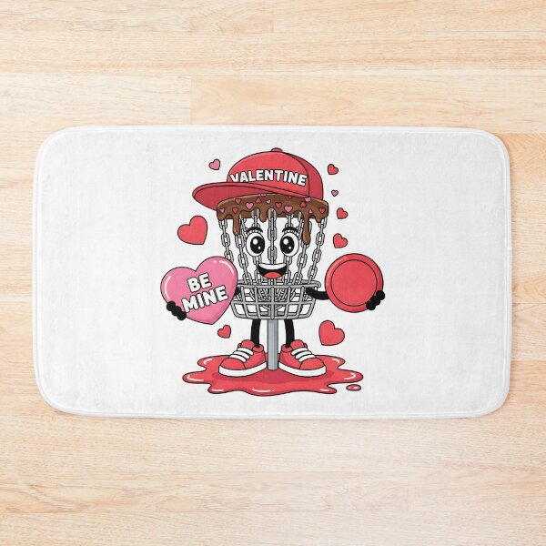 Item preview, dripped hearts disc golf valentine player art designed and sold by ArtDesignTp.