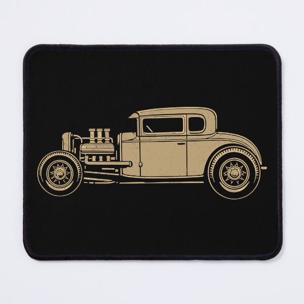 Item preview, Hot Rod Vintage Illustration – V8 Custom Car designed and sold by Pineapple-Tree.