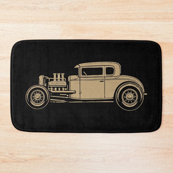 Item preview, Hot Rod Vintage Illustration – V8 Custom Car designed and sold by Pineapple-Tree.