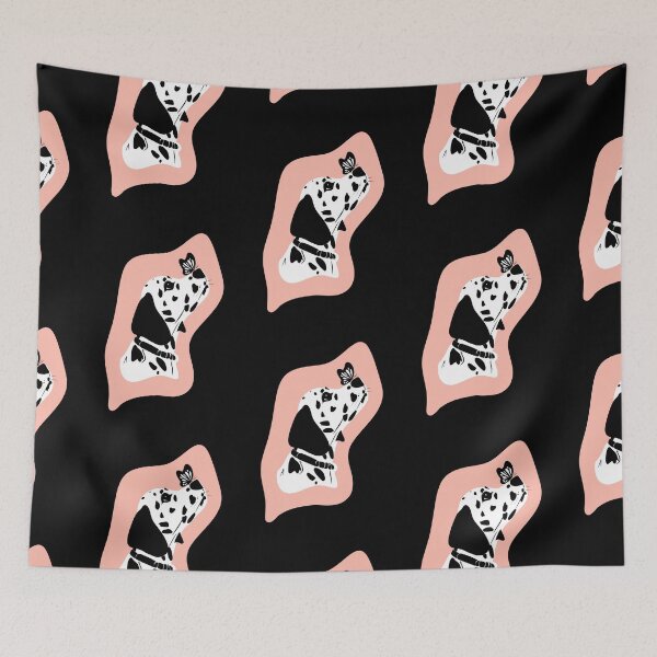 Item preview, Cute Dalmatian Dog with Butterfly Illustration designed and sold by CharmingArt23.
