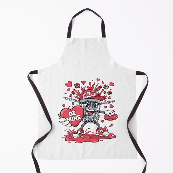 Item preview, disc golf valentine hearts funny player design designed and sold by ArtDesignTp.