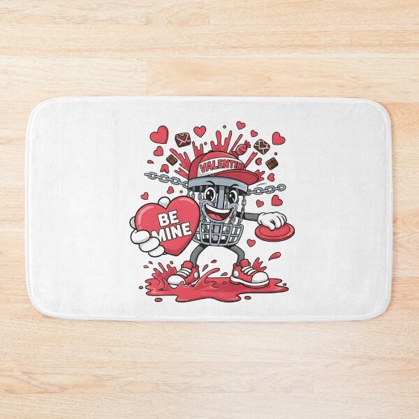Item preview, disc golf valentine hearts funny player design designed and sold by ArtDesignTp.