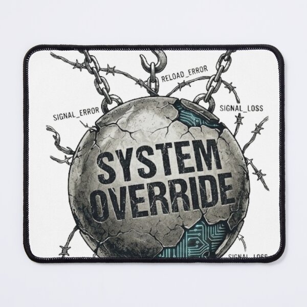 Item preview, SYSTEM OVERRIDE designed and sold by Identity_Error.