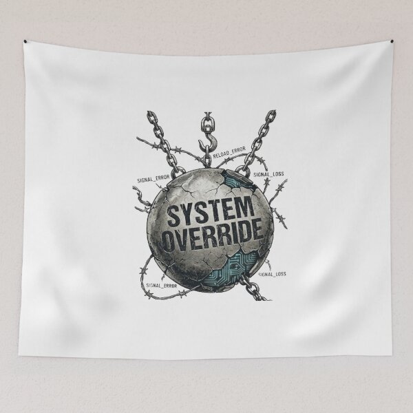 Item preview, SYSTEM OVERRIDE designed and sold by Identity_Error.