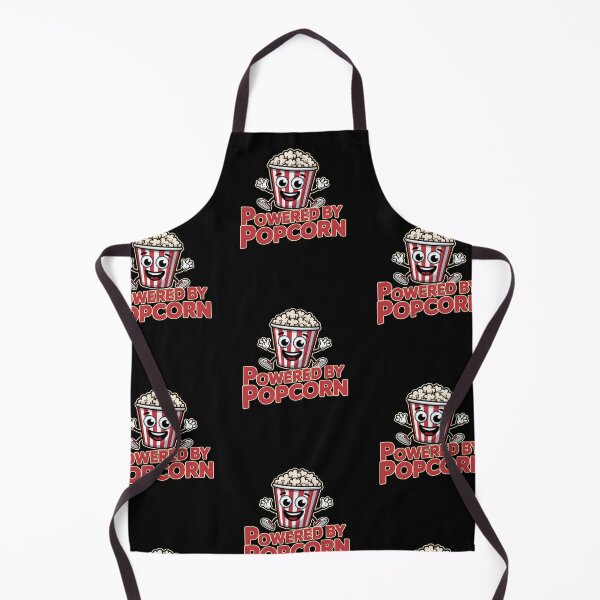 Item preview, Powered By Popcorn Funny Movie Snack Design designed and sold by Nzgiftsandmore.