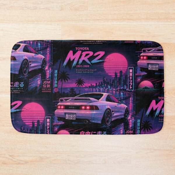 Item preview, Toyota MR2 SW20 Vaporwave 1991-1999 | Retro JDM Japanese Car v11 designed and sold by storelibertys.
