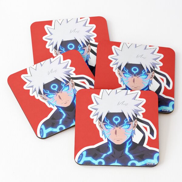 Item preview, - Boruto Uzumaki Otsutsuki Awakening Form Sticker designed and sold by Design & Illustration shop.