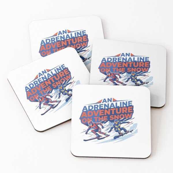 Item preview, Adrenaline Adventure Snow Skiing and Snowboarding designed and sold by MIArt Studio.