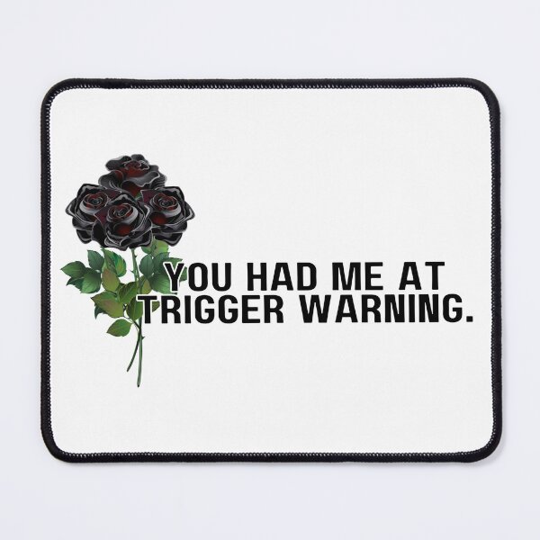 Item preview, Trigger Warning  designed and sold by Hexcellent Designs.
