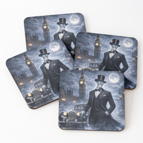 Item preview, Ghost Gentleman London Vintage Luxury Art designed and sold by Retro Arabica.