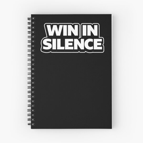 Item preview, Win In Silence Discipline Hustle Shirt designed and sold by Papier Atelier Art.