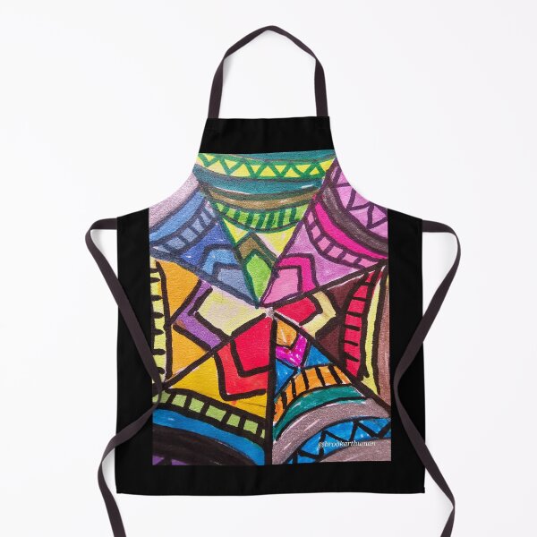 Item preview, Close-up of Rainbow Doodle "Quilt" designed and sold by DancingCreek.