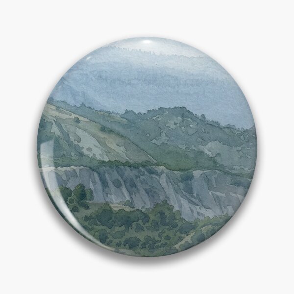 Item preview, Montenegro Mountains: Dermidori Plateau Watercolor Landscape designed and sold by Gene Lvov.