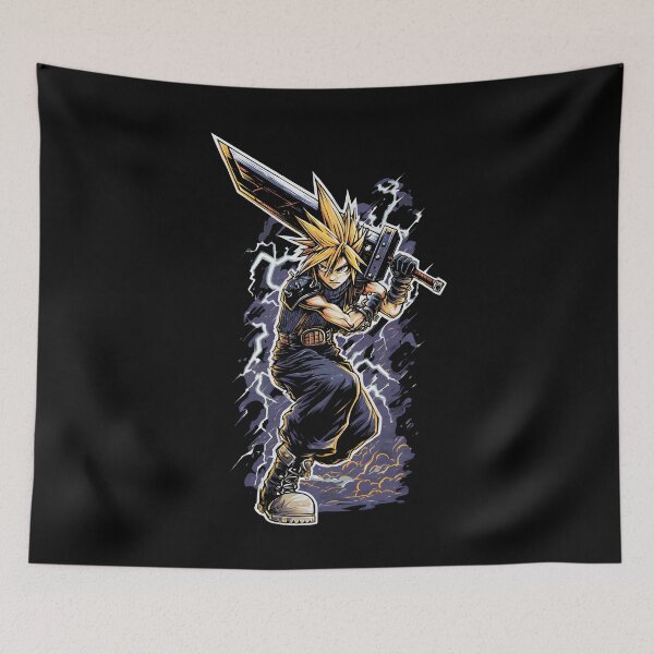 Item preview, Cloud Strife designed and sold by RatherCreative.
