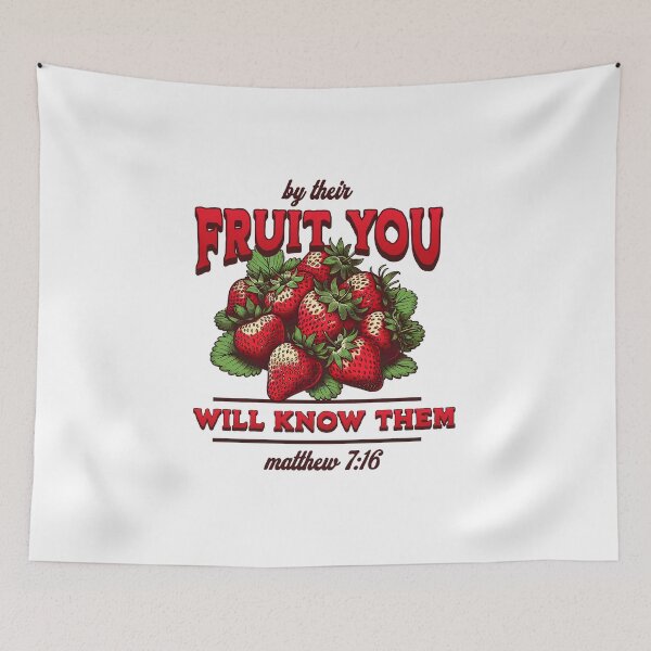 Item preview, By Their Fruit You Will Know Them Christian Stripes Summer designed and sold by stylboutique.