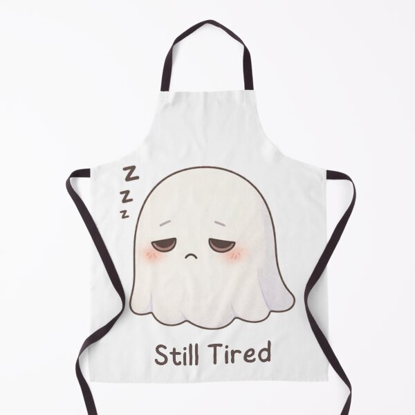 Item preview, Still Tired Ghost | Cute Kawaii Aesthetic | Low Energy Mood Design designed and sold by The Mood Index.