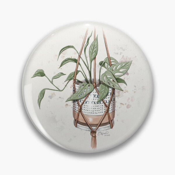 Item preview, Watercolor Monstera Adansonii designed and sold by Studio Hromi LLC.