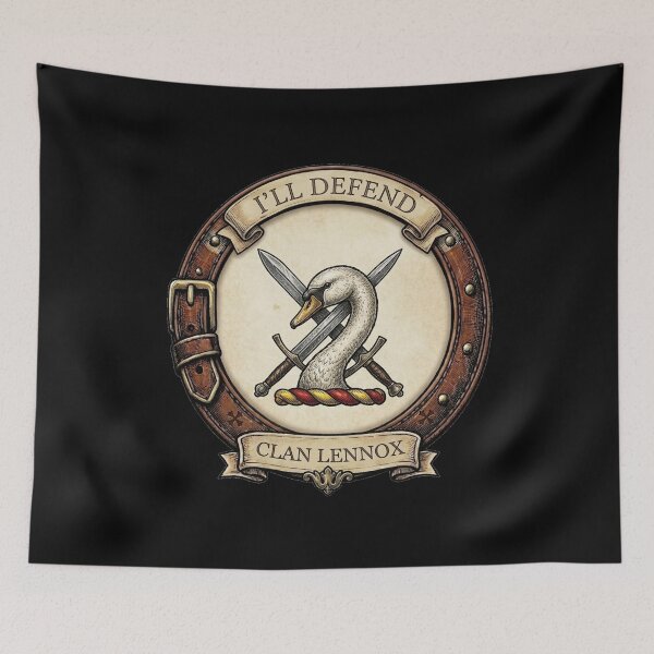 Item preview, Clan Lennox Crest designed and sold by BagTown Clans.