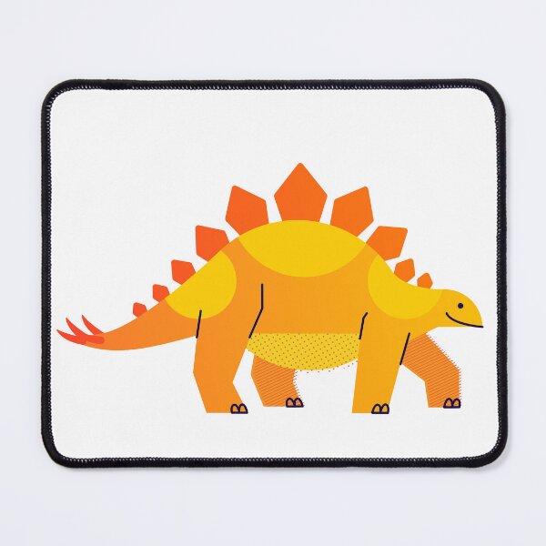 Item preview, Cute Orange Stegosaurus Dinosaur designed and sold by berserki_.