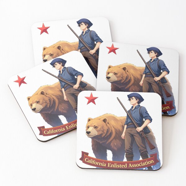 Item preview, California Enlisted Association - Spirit of Courage designed and sold by TheEnlistedEdge.