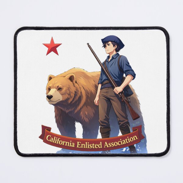 Item preview, California Enlisted Association - Spirit of Courage designed and sold by TheEnlistedEdge.