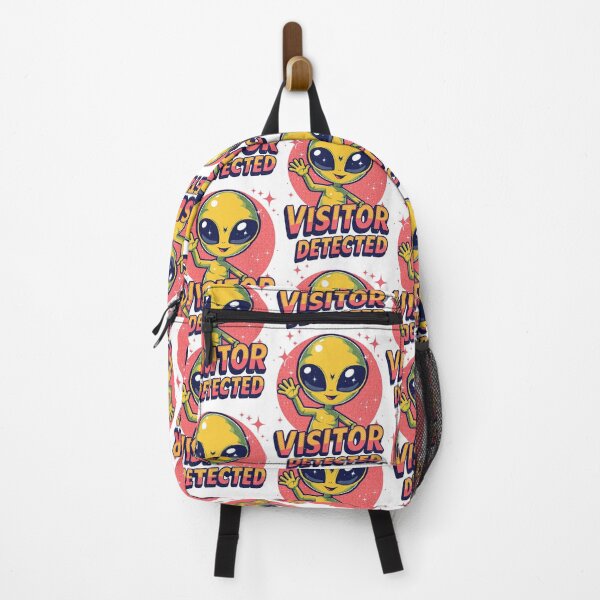 Item preview, Visitor Detected – Retro Pixel Alien Arcade Design designed and sold by Dhenin Studio.