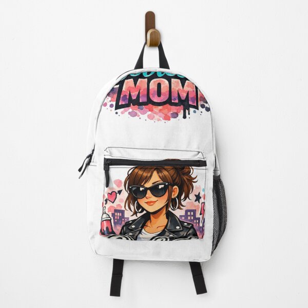 Item preview, Coolest Mom Ever Graffiti Art Fashion Brunette funky Mother designed and sold by VISO-art.