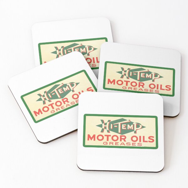Item preview, Vintage Hi Temp Motor Oils and Greases designed and sold by QuayTradingCo.