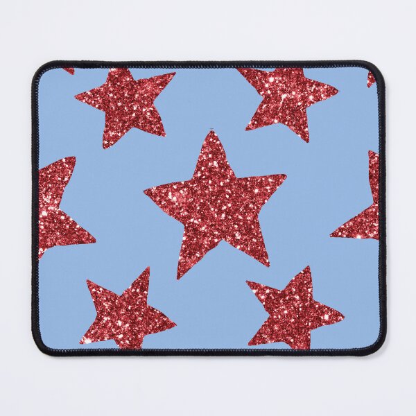 Item preview, Glitter Red Stars designed and sold by Road Home Quilting.