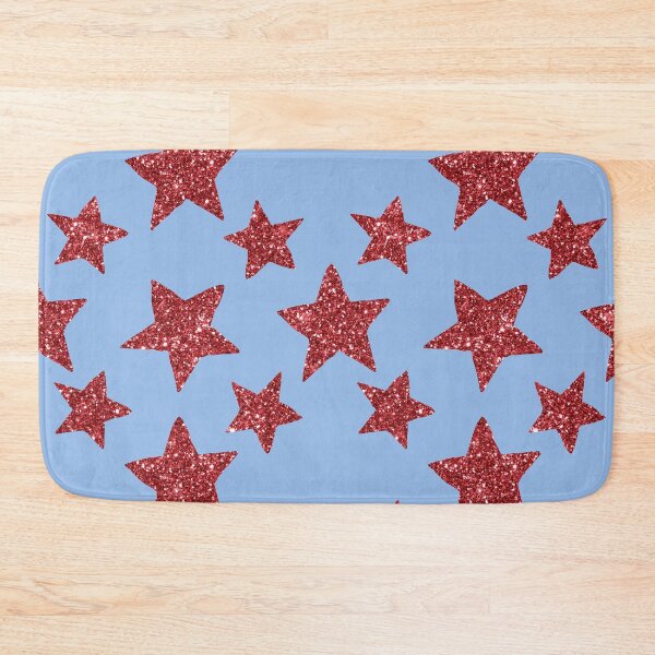 Item preview, Glitter Red Stars designed and sold by Road Home Quilting.